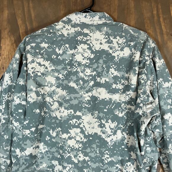 Military Army AirCrew Combat Mens Coat Green Camouflage Uniform Digicam Large R - Picture 11 of 12